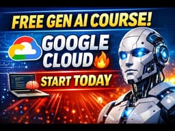 Learn Generative AI on Google Cloud (Step-by-Step) 🔥 Get FREE Access Now! #GenAI #GoogleCloud #code