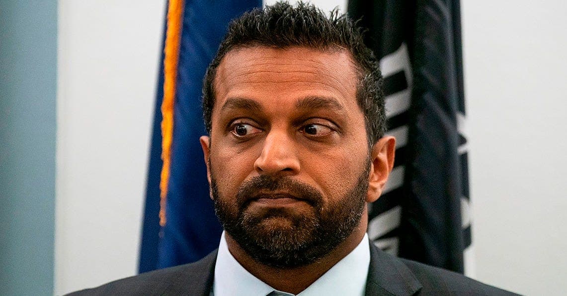 Trump Weighs Firing FBI Chief Patel After ‘Erratic Behavior’ Report