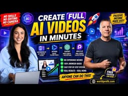 Create FULL AI Videos in Minutes (No Editing, No Skills!) 🚀 | HeyGen + NotebookLM + ChatGPT Tutorial
