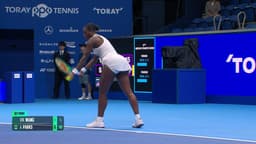 @WTA: In full control 💪

@TheRealAParks takes the first set 6-1 against Wang in Tokyo.

#torayppo https://...