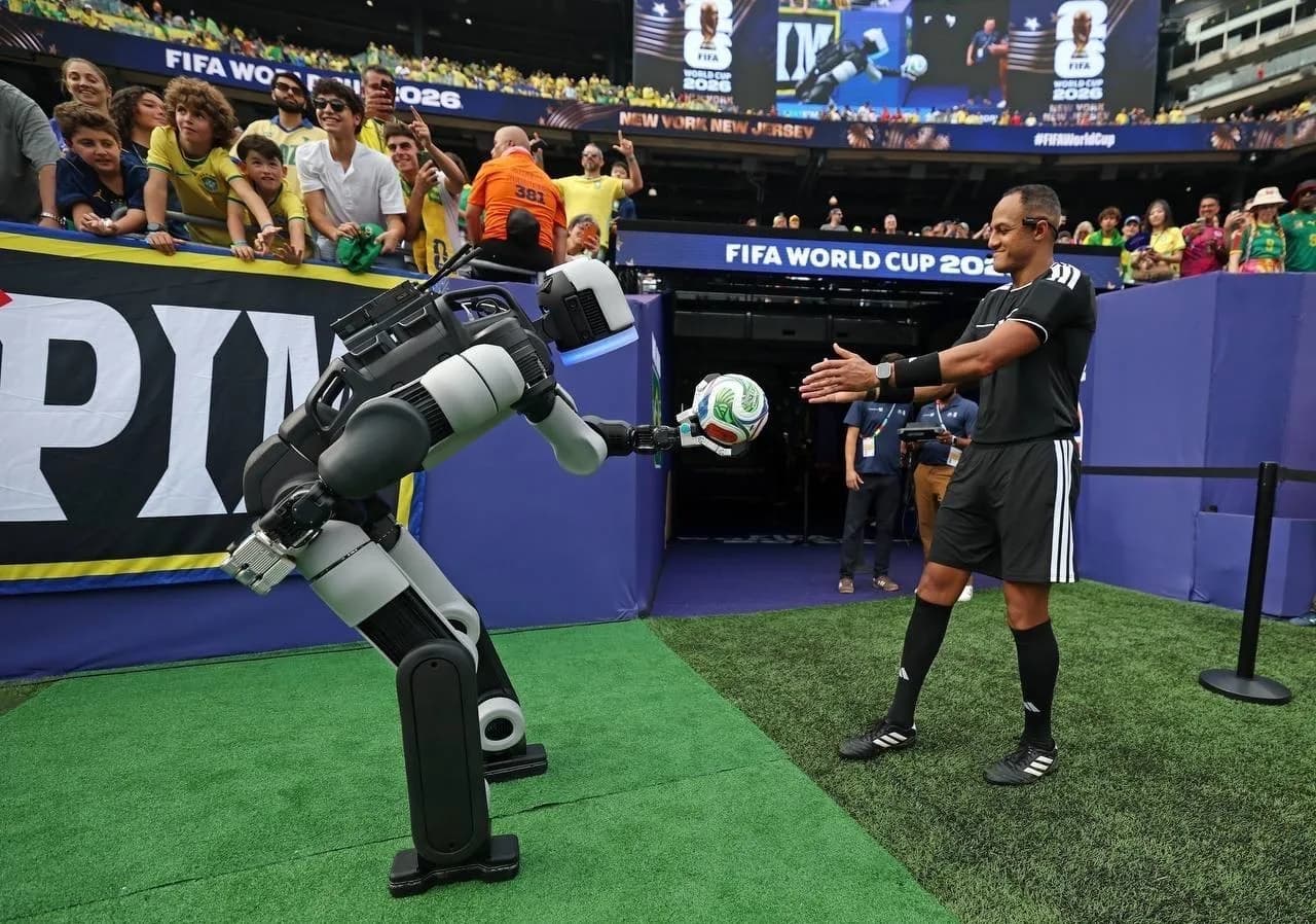 Atlas Humanoid Robot Steals Show at FIFA World Cup 2026