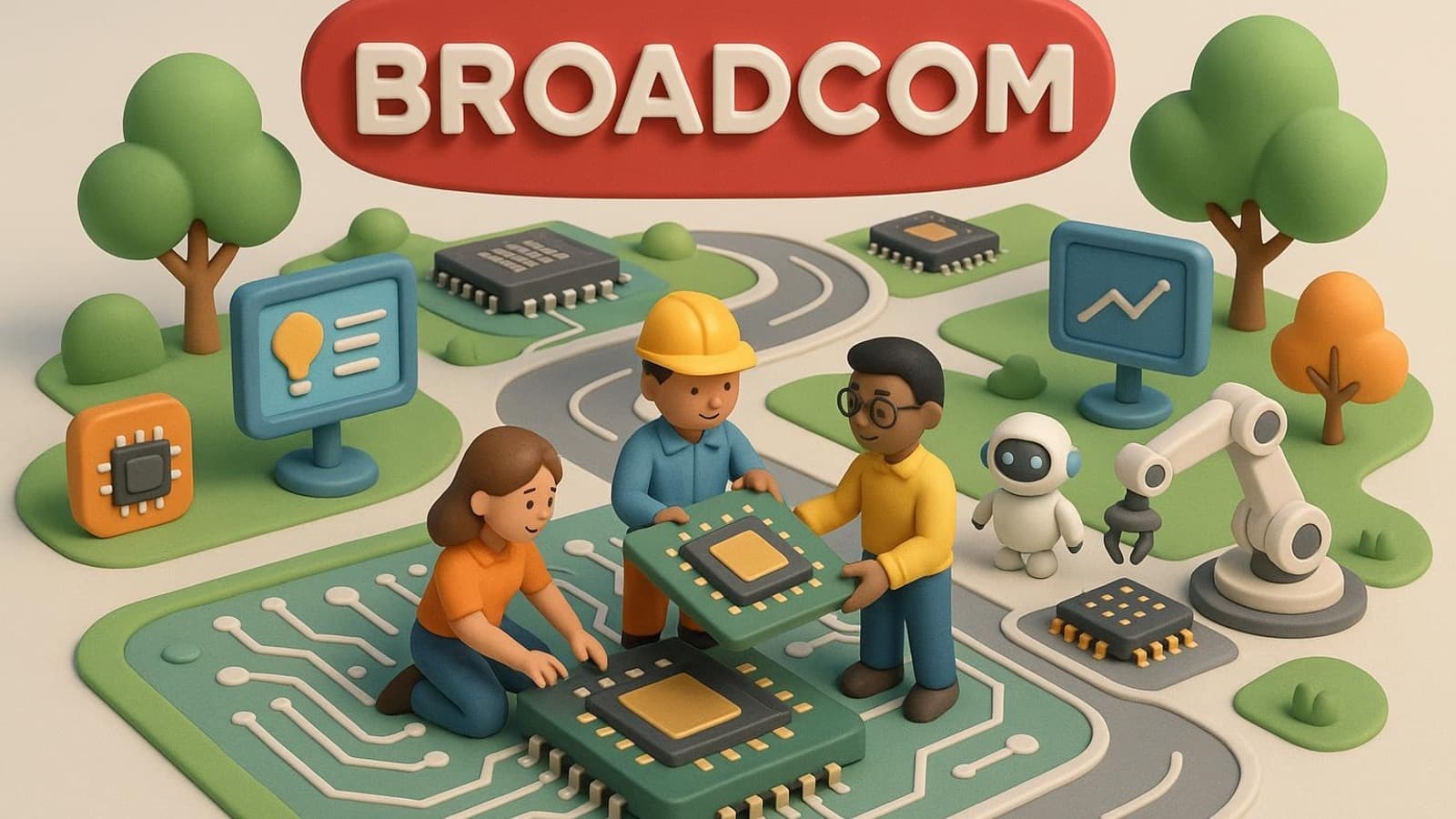 Broadcom And 2 Other Top Growth Stocks
