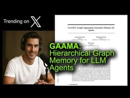 GAAMA: Hierarchical Graph Memory for LLM Agents