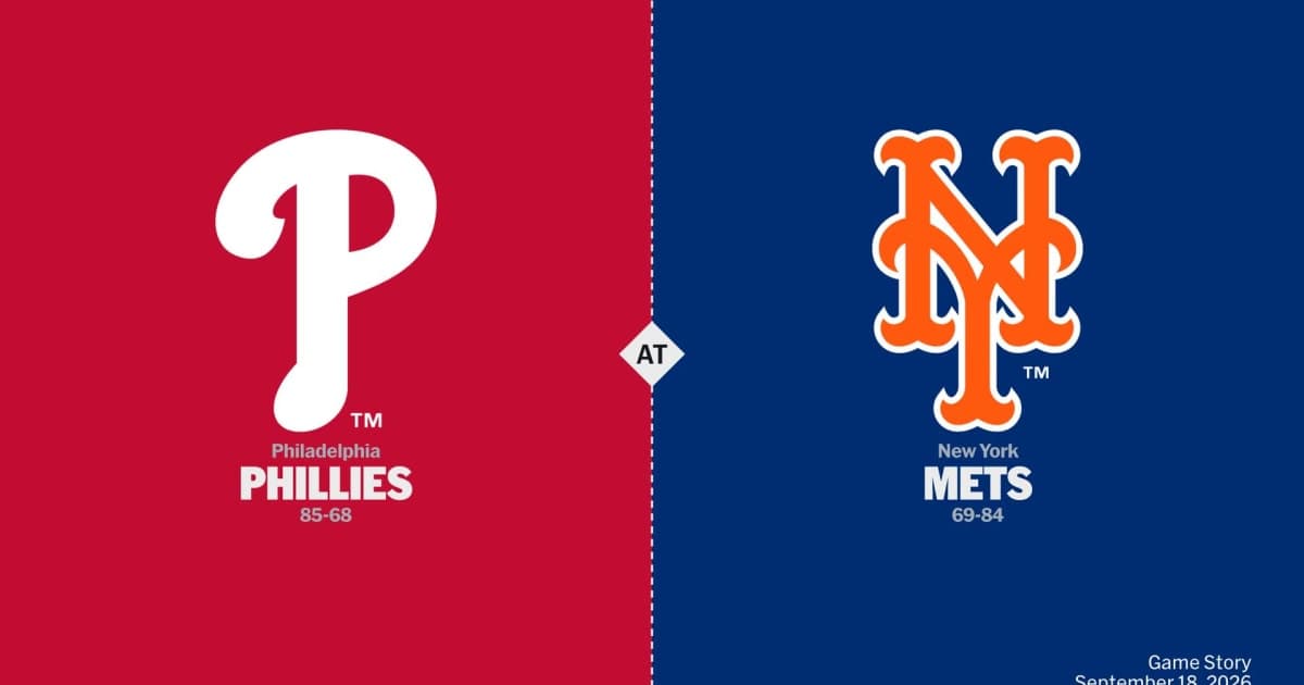 Philadelphia Phillies at New York Mets Game Story, Scores/Highlights