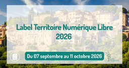Label Territoire Numérique Libre 2026