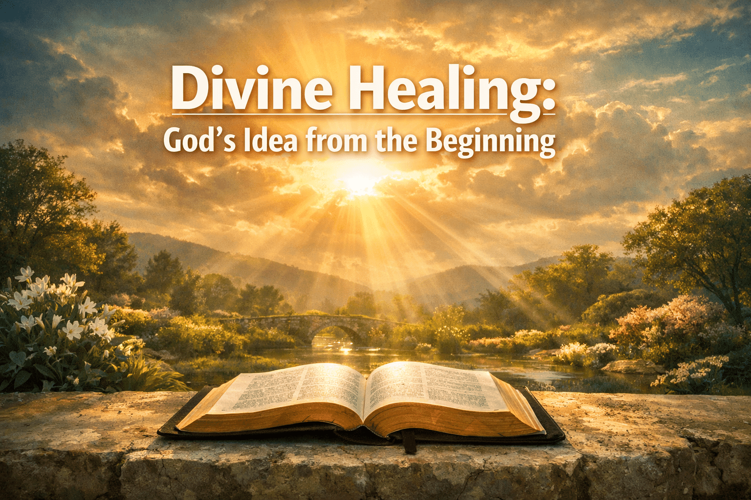 Divine Healing: God's Idea from the Beginning Explained