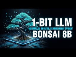 PrismML Bonsai 8B: The First True 1-Bit LLM That Actually Works - Running Locally