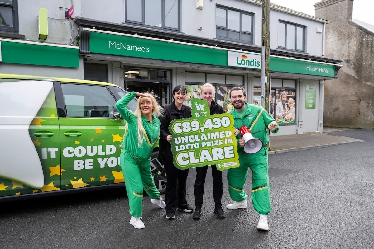 Lotto player has just five days to claim huge prize