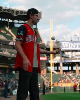 @chicagobulls: Rate @BuzelisMatas’s pitch 👀⚾️ https://t.co/O9xspmAt2J