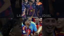 De campeones de LALIGA a campeones del MUNDO 🏆