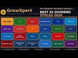 ஒவ்வொரு மாதமும் Dividend வாங்கலாம்! 🔥 2026 | Dividend + REIT Strategy 💰 Monthly Passive Income stock