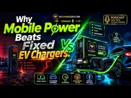Why Mobile Power Beats Fixed EV Chargers | BeeChargedEv Podcast
