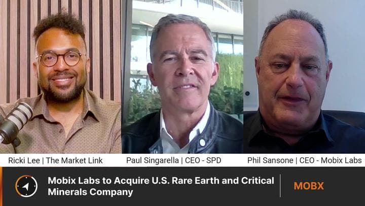 Mobix Labs to Acquire U.S. Rare Earth and Critical Minerals Company