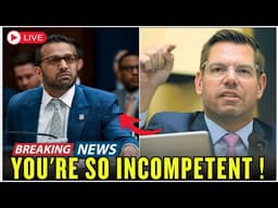 FBI Director Pressed on Epstein Files | Trump Name Question Sparks Heated Exchange