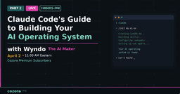 How to Build Your AI Operating System with Claude Code (Live Hands-On Workshop)