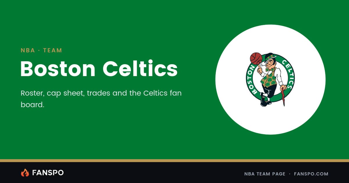 Boston Celtics 2026-27 Cap Sheet & Payroll