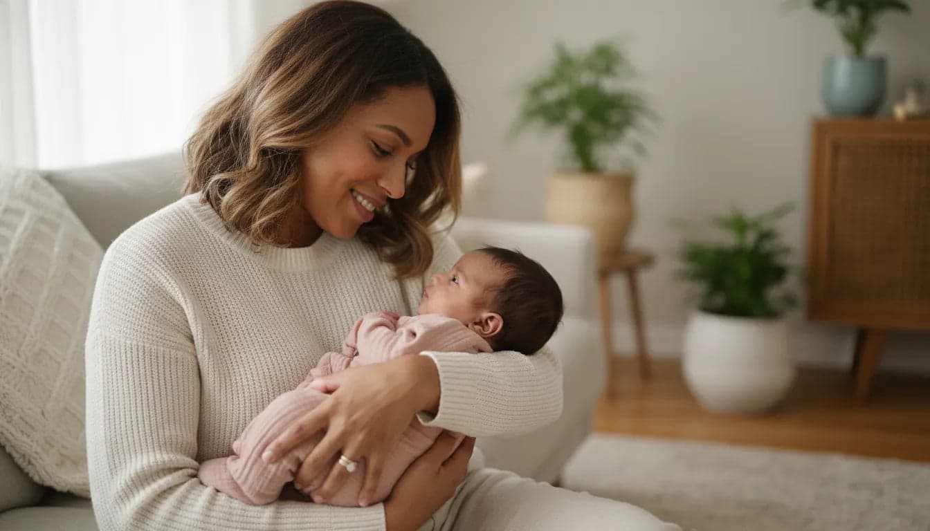 Postpartum dangerous-symptom awareness & fourth-trimester prep