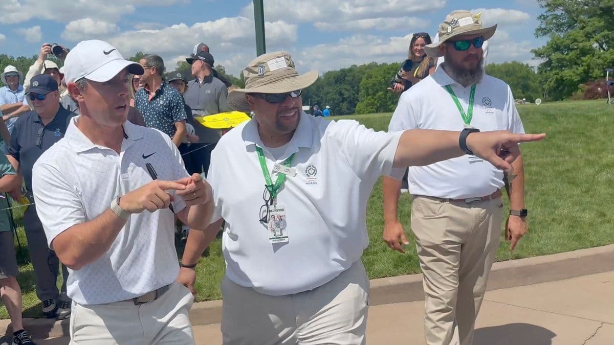 Rory McIlroy shows class in heartwarming interaction with young fan at Memorial Tournament