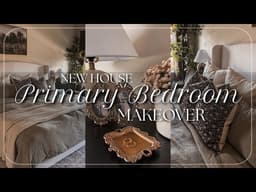 New House Bedroom Makeover | Vintage Inspired Neutral Home Decor | Affordable Decor Finds