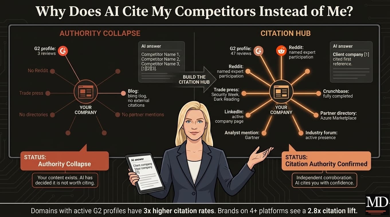 AI Citation Authority: Why AI Cites Competitors Instead of You