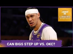 More Lakers-Thunder PREVIEW! Who DEFENDS Shai? Will LA's Centers, Bench STEP UP?