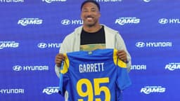 New Rams DE Myles Garrett talks about his friendship with LeBron James