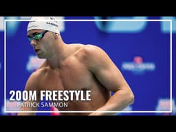 Patrick Sammon Closes Night One With 200M Freestyle Win | 2026 TYR Pro Swim Series Indianapolis