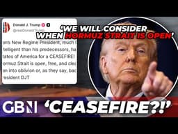 ‘Blasting Iran into OBLIVION’ | Donald Trump declares Iran’s new leader has asked for a CEASEFIRE