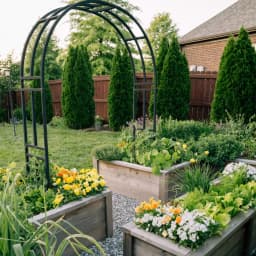 Keyhole Garden Design: One Year Later