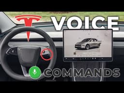 50+ Tesla Voice Commands You MUST Know (Model S, 3, X, Y)