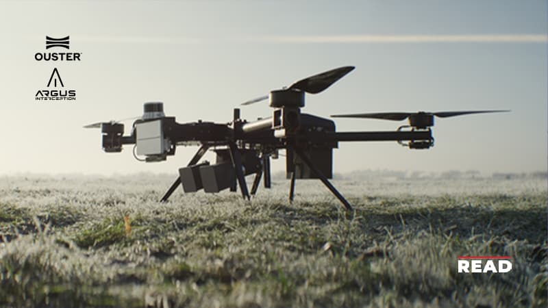 ARGUS Interception and Ouster Deploy Digital Lidar to Harder Counter-UAS Networks