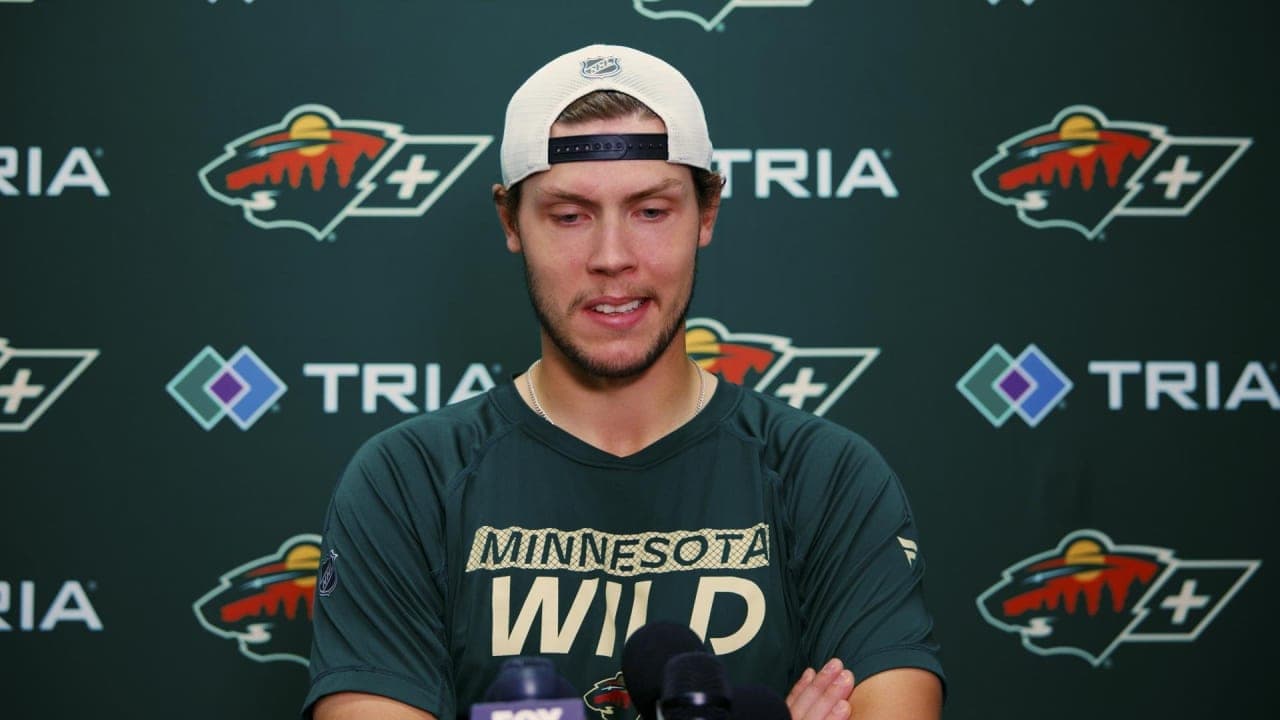 Wallstedt at Training Camp 9/17 | Minnesota Wild - NHL.com