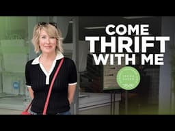 Come Thrifting With Me!  Vintage Decor Finds & Smart Shopping Tips | Linda Vater 🌿