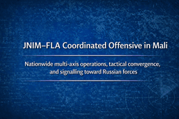 JNIM–FLA Coordinated Offensive in Mali 