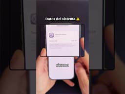 ¿Qué es DATOS del SISTEMA de mi iPhone y por qué OCUPA tanto espacio? 🤯