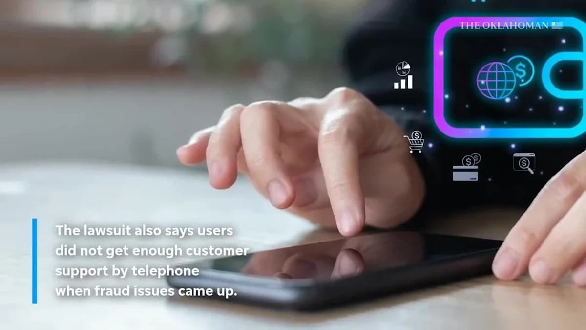 Oklahoma sues Cash App parent over claims