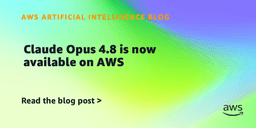 Claude Opus 4.8 is now available on AWS | Artificial Intelligence