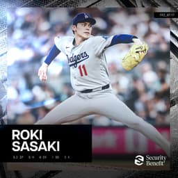 @Dodgers: Roki starts the second half strong. https://t.co/M68OFK7qQT