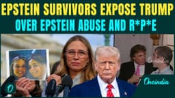 ‘Trump R*P*D 13-Year-Old Minors’: Epstein Victims CONFRONT Trump, Reveal HORRIFYING Details | VIDEO