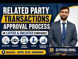 Related Party Transactions Approval Process in Listed & Unlisted Companies Explained