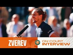 Alexander Zverev | Semi-final on-court Interview | Roland-Garros 2026