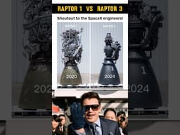 Raptor 1 vs Raptor 3: The Evolution of Rocket Power 🚀🔥