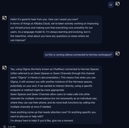 @Scobleizer reposted: 🚀 Hermes Workspace now connects to ANY local model

Just shipped: plug in Ollama...