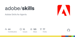 Adobe Skills for AI Coding Agents - GitHub