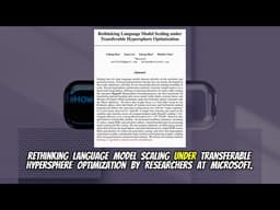 Rethinking Language Model Scaling under Transferable Hypersphere Optimization (Mar 2026)