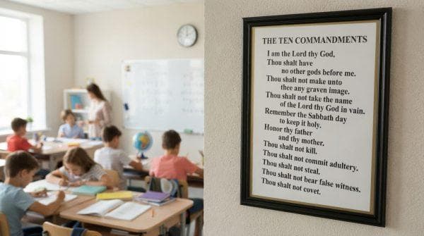 Texas families take Ten Commandments school mandate fight to the Supreme Court
