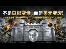 美元走弱、利率下行：为什么白银开始进入爆发阶段？｜白银价格飙升的宏观密码：从利率到美元的完整链条｜白银冲向75美元：美元贬值时代的资产保护信号