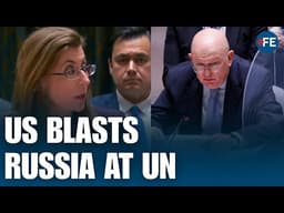 US Slams Russia's Ukraine Strikes, Demands Immediate Ceasefire During UN Debate | WORLD NEWS