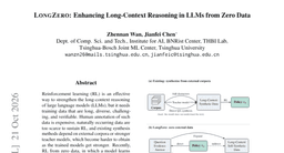 LongZero: Enhancing Long-Context Reasoning in LLMs from Zero Data