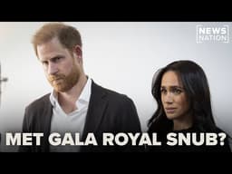 Harry, Meghan not on Met Gala guest list: The Scoop | Morning in America